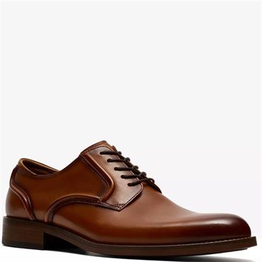 CLARKS  MENS  SHOE - TAN LEATHER